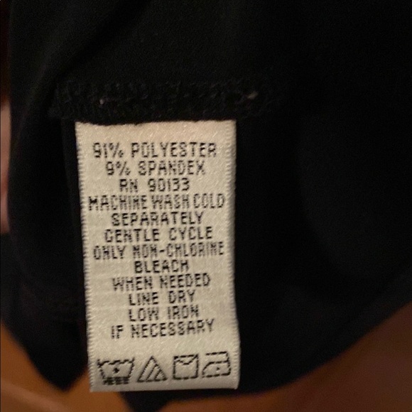 Joan Rivers Wrapped in Elegance - Black Faux Wrap KneeLength Dress Zip Back - Picture 10 of 11